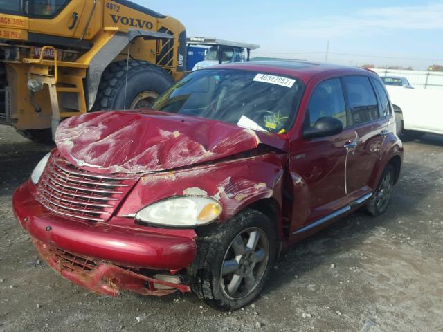 3C8FY68845T616129 - 2005 CHRYSLER PT CRUISER MAROON photo 2