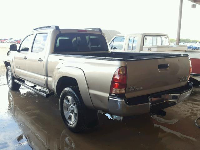 3TMKU72N95M004518 - 2005 TOYOTA TACOMA DOU TAN photo 3