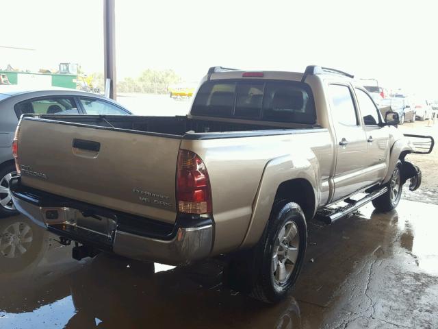 3TMKU72N95M004518 - 2005 TOYOTA TACOMA DOU TAN photo 4