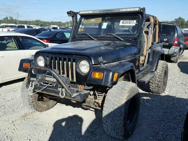 1J4FY49S2WP773769 - 1998 JEEP WRANGLER / BLACK photo 2