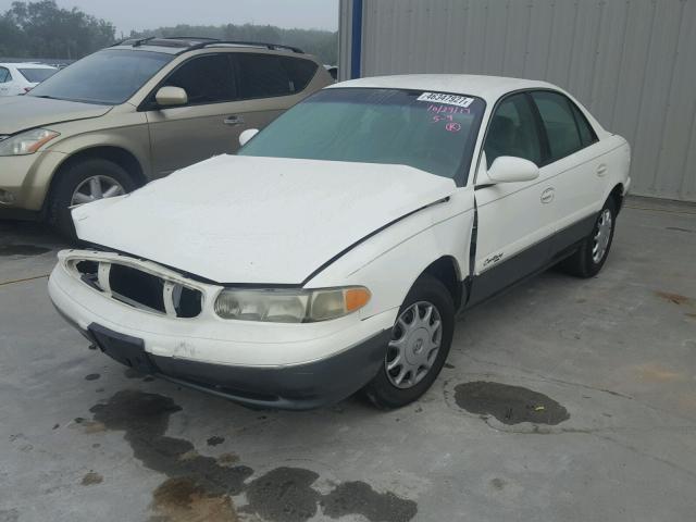 2G4WS52J211247576 - 2001 BUICK CENTURY CU WHITE photo 2