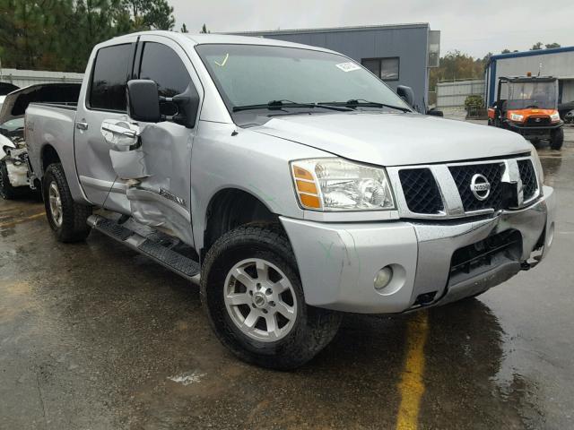 1N6BA07B16N525865 - 2006 NISSAN TITAN XE BLUE photo 1