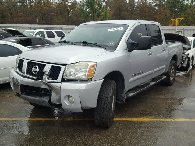 1N6BA07B16N525865 - 2006 NISSAN TITAN XE BLUE photo 2