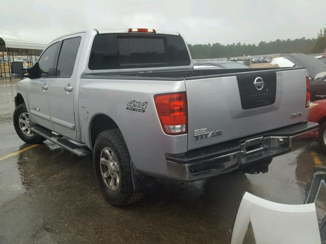 1N6BA07B16N525865 - 2006 NISSAN TITAN XE BLUE photo 3