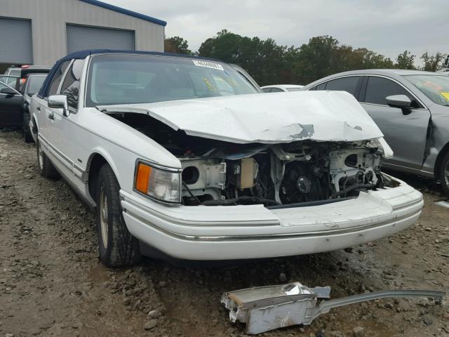 1LNLM81W4PY678048 - 1993 LINCOLN TOWN CAR E WHITE photo 1