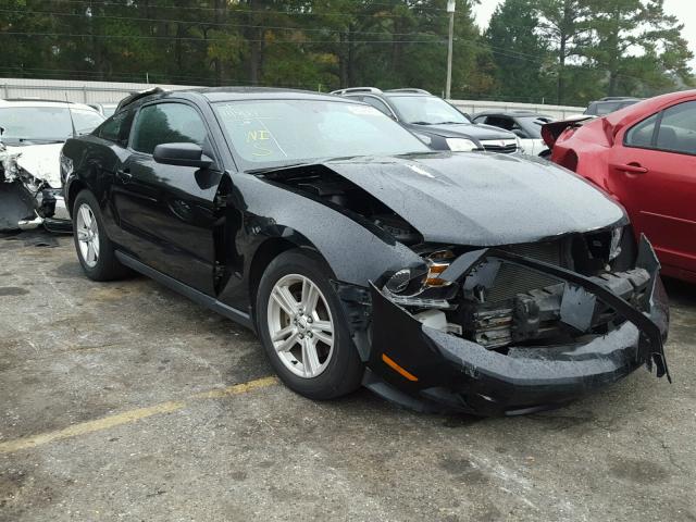 1ZVBP8AM7C5269914 - 2012 FORD MUSTANG BLACK photo 1