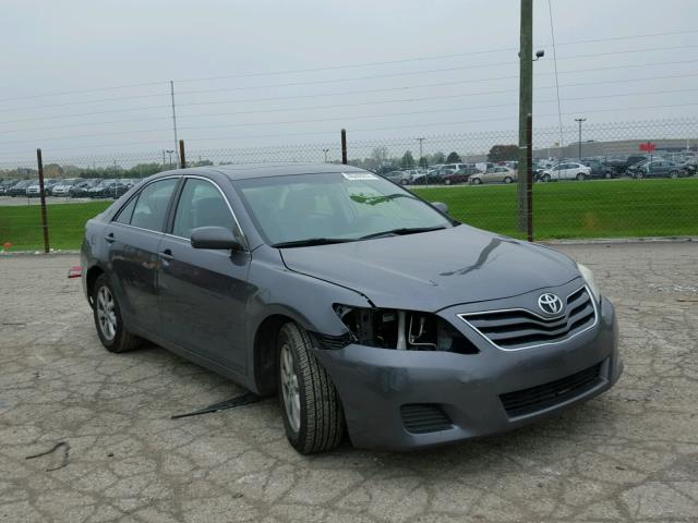 4T4BF3EK6BR127254 - 2011 TOYOTA CAMRY GRAY photo 1