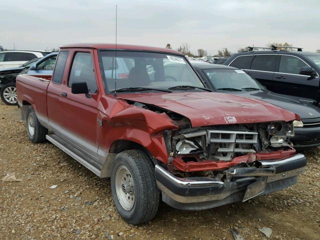 1FTCR14U9MPB00441 - 1991 FORD RANGER RED photo 1