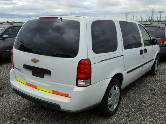 1GNDV23187D161516 - 2007 CHEVROLET UPLANDER L 白色 照片 4