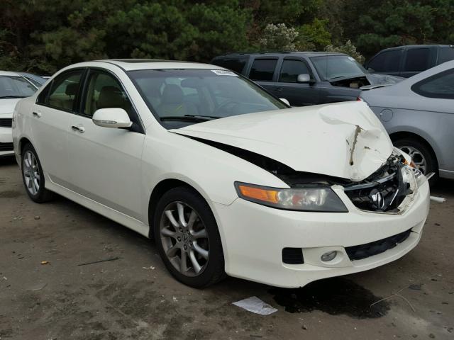 JH4CL969X6C037741 - 2006 ACURA TSX WHITE photo 1