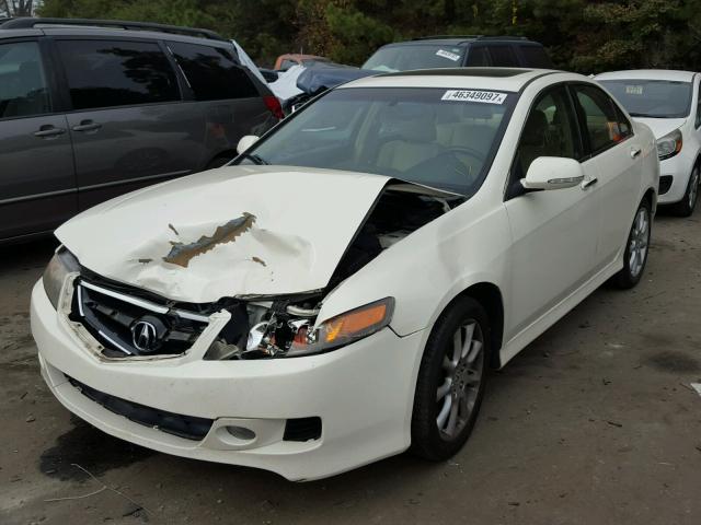 JH4CL969X6C037741 - 2006 ACURA TSX WHITE photo 2