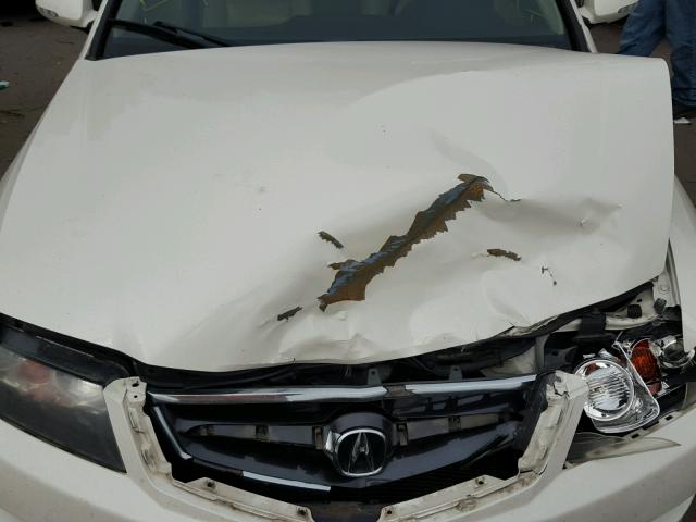 JH4CL969X6C037741 - 2006 ACURA TSX WHITE photo 7