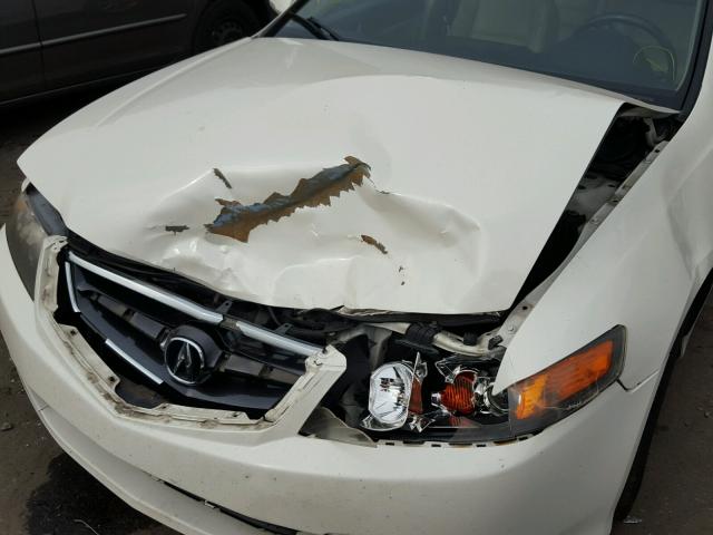 JH4CL969X6C037741 - 2006 ACURA TSX WHITE photo 9