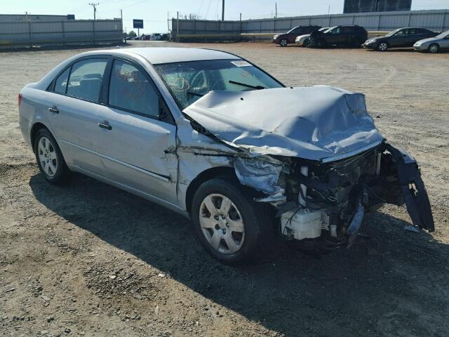 5NPET4ACXAH632893 - 2010 HYUNDAI SONATA GLS SILVER photo 1