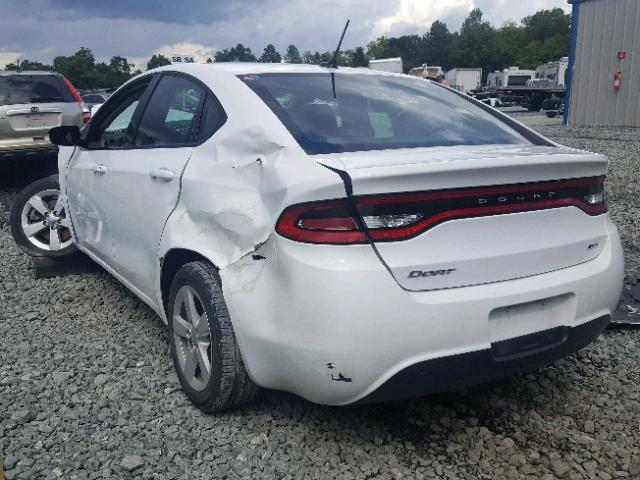 1C3CDFFA7GD815968 - 2016 DODGE DART SXT S WHITE photo 3