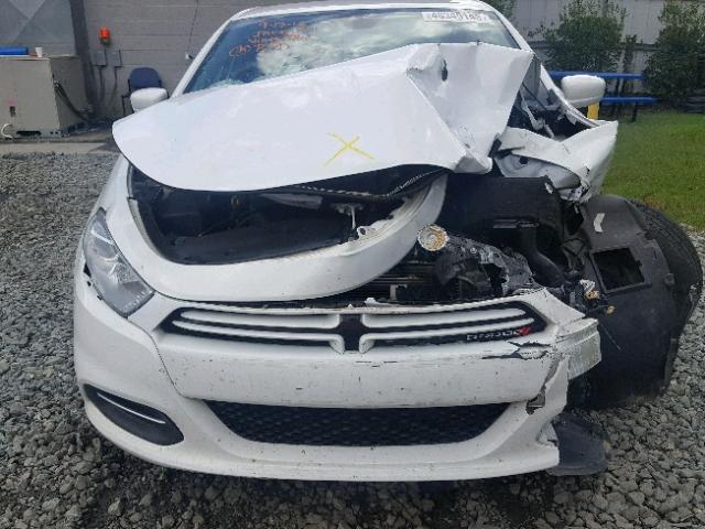 1C3CDFFA7GD815968 - 2016 DODGE DART SXT S WHITE photo 7