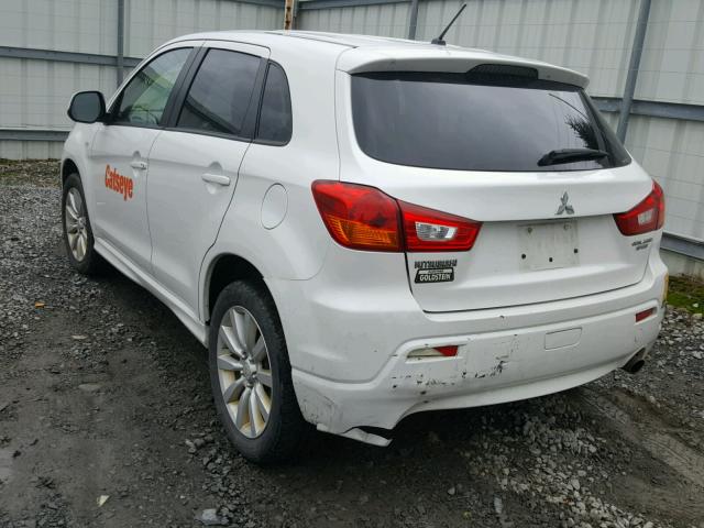 JA4AR4AU7BZ014831 - 2011 MITSUBISHI OUTLANDER WHITE photo 3