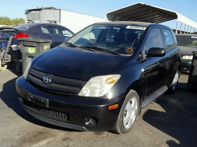 JTKKT624040065562 - 2004 TOYOTA SCION XA შავი ფოტო 2