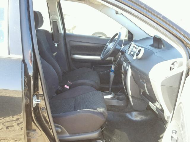 JTKKT624040065562 - 2004 TOYOTA SCION XA შავი ფოტო 5