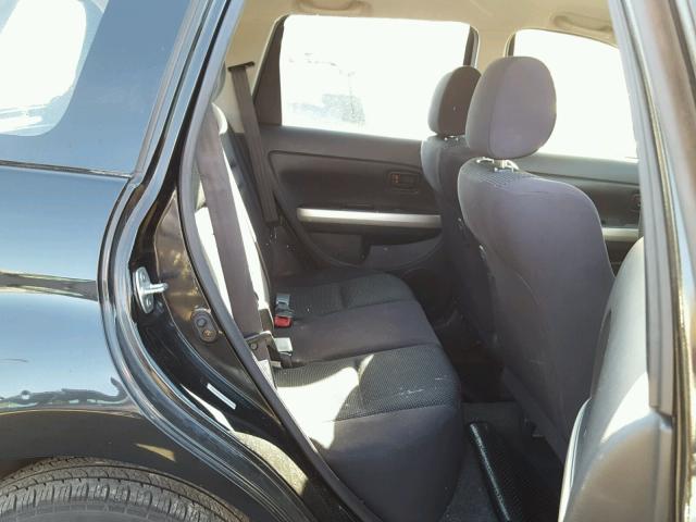 JTKKT624040065562 - 2004 TOYOTA SCION XA შავი ფოტო 6