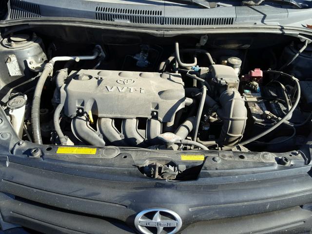 JTKKT624040065562 - 2004 TOYOTA SCION XA შავი ფოტო 7