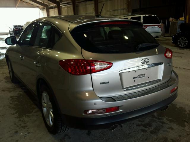 JN1AJ0HP7AM700484 - 2010 INFINITI EX35 BASE SILVER photo 3