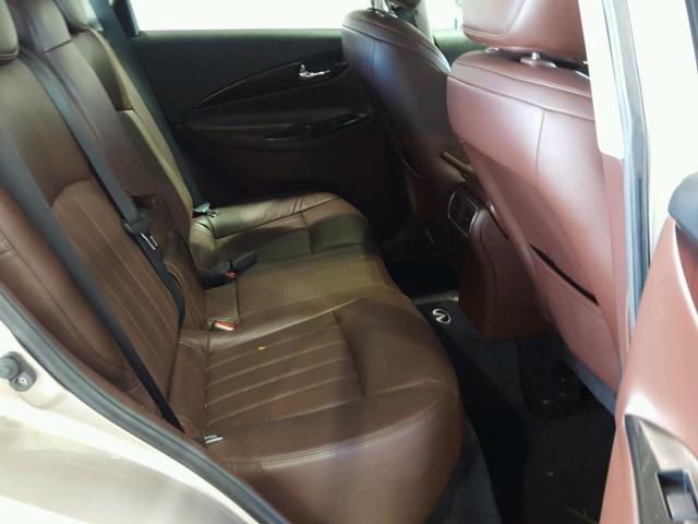 JN1AJ0HP7AM700484 - 2010 INFINITI EX35 BASE SILVER photo 6