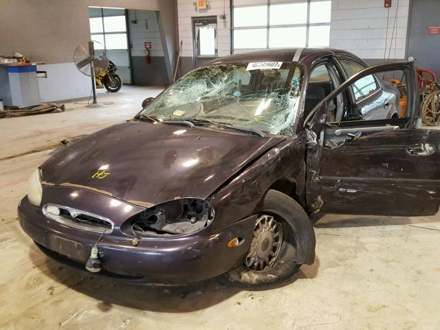 1MELM50U3TA609355 - 1996 MERCURY SABLE GS BLUE photo 2