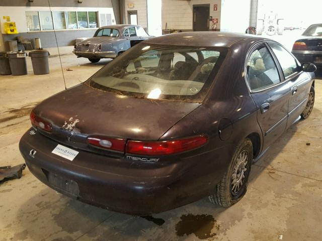 1MELM50U3TA609355 - 1996 MERCURY SABLE GS BLUE photo 4