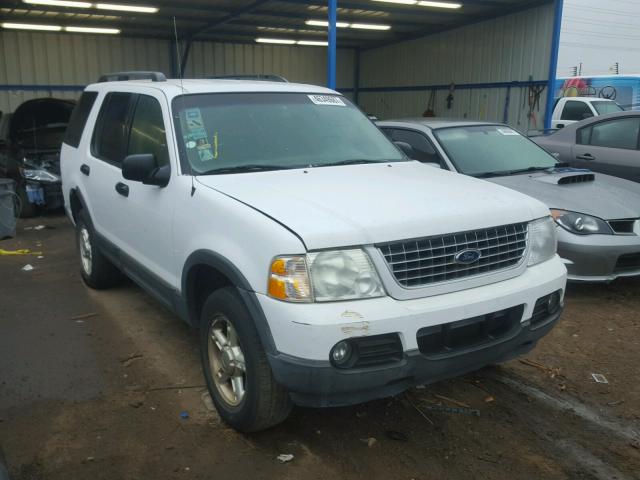 1FMZU73W63ZB01351 - 2003 FORD EXPLORER WHITE photo 1