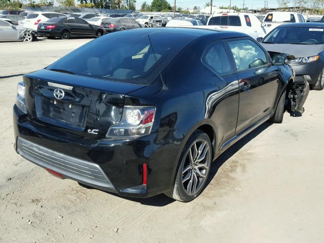 JTKJF5C71E3077418 - 2014 TOYOTA SCION TC შავი ფოტო 4