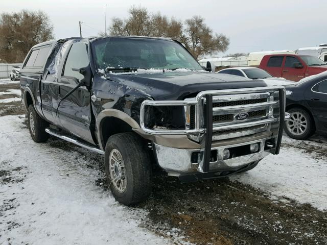 1FTWW31P36ED32001 - 2006 FORD F350 SRW S BLACK photo 1