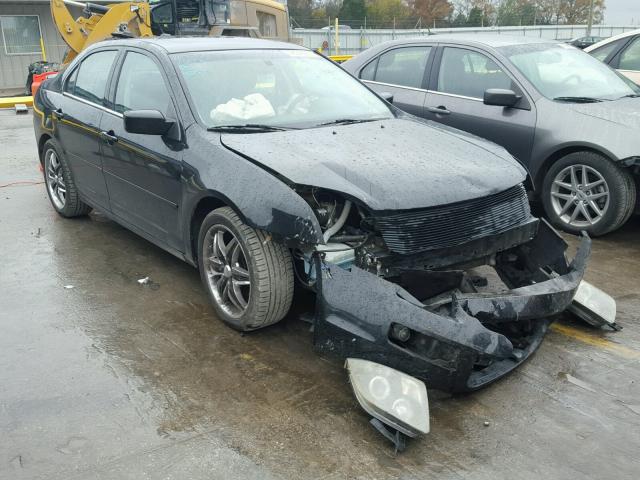 3FAHP08Z79R154287 - 2009 FORD FUSION SEL BLACK photo 1