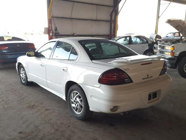1G2NF52EX4M532174 - 2004 PONTIAC GRAND AM S თეთრი ფოტო 3