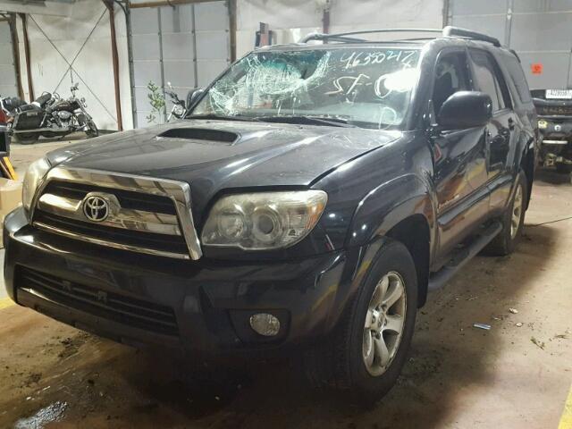 JTEBU14R48K018525 - 2008 TOYOTA 4RUNNER SR BLACK photo 2