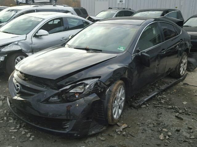 1YVHP82B695M21436 - 2009 MAZDA 6 S BLACK photo 2