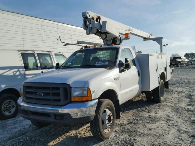 1FDXF46F5XEC12272 - 1999 FORD F450 SUPER WHITE photo 2