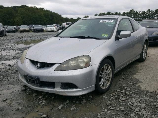 JH4DC54846S001329 - 2006 ACURA RSX SILVER photo 2