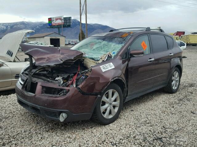 4S4WX83C664417792 - 2006 SUBARU B9 TRIBECA MAROON photo 2