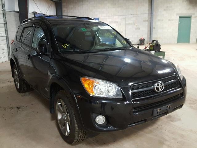 JTMRF4DV6A5035553 - 2010 TOYOTA RAV4 BLACK photo 1