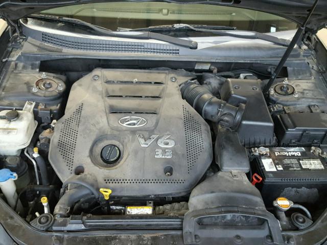 5NPEU46F99H457841 - 2009 HYUNDAI SONATA SILVER photo 7