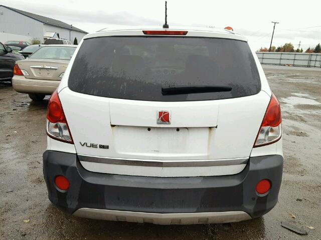 3GSCL33P88S524844 - 2008 SATURN VUE XE WHITE photo 10