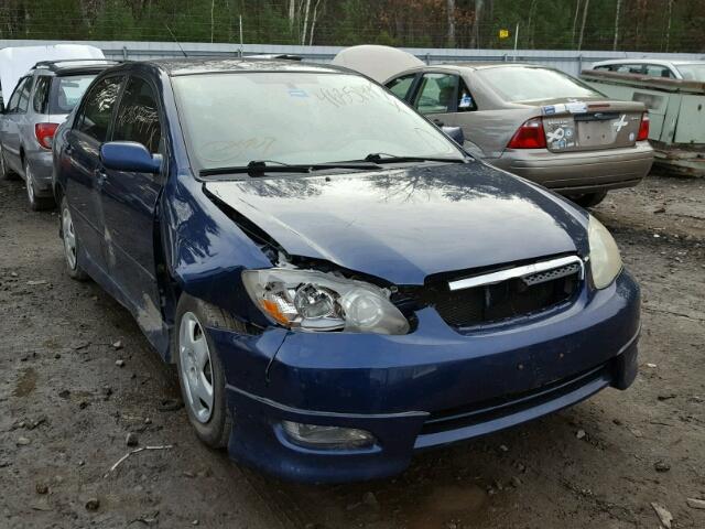 1NXBR32E25Z385159 - 2005 TOYOTA COROLLA CE BLUE photo 1