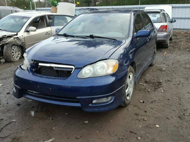 1NXBR32E25Z385159 - 2005 TOYOTA COROLLA CE BLUE photo 2