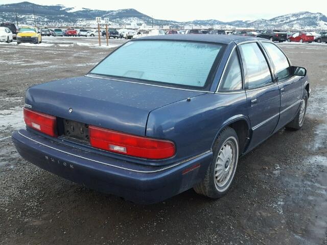 2G4WD52L2S1434779 - 1995 BUICK REGAL LIMI BLUE photo 4