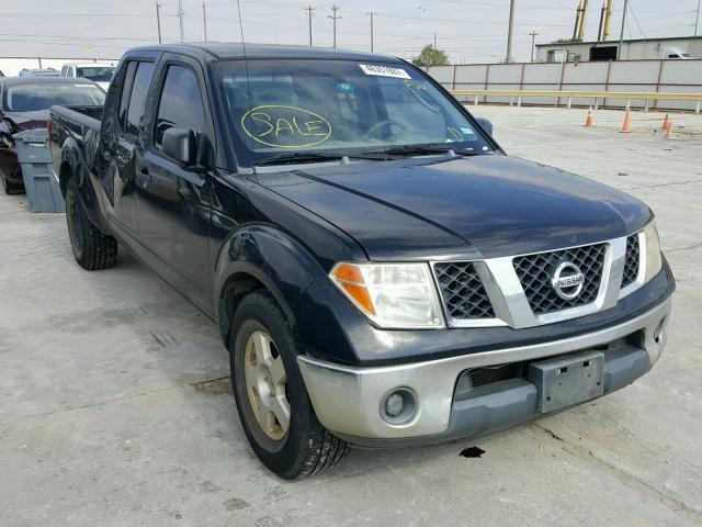 1N6AD09U77C406216 - 2007 NISSAN FRONTIER C BLACK photo 1