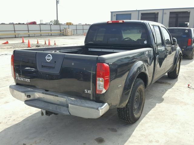 1N6AD09U77C406216 - 2007 NISSAN FRONTIER C BLACK photo 4