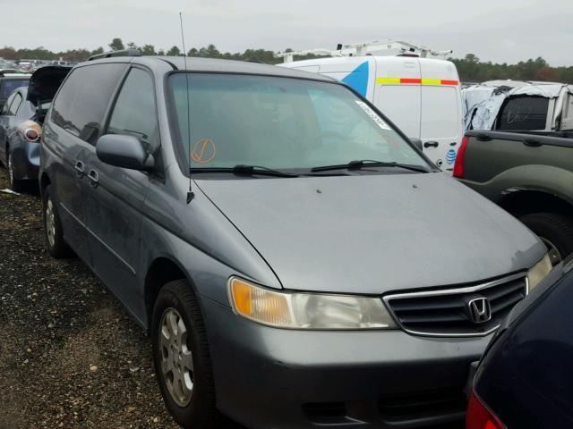 2HKRL18012H551875 - 2002 HONDA ODYSSEY EX GRAY photo 1