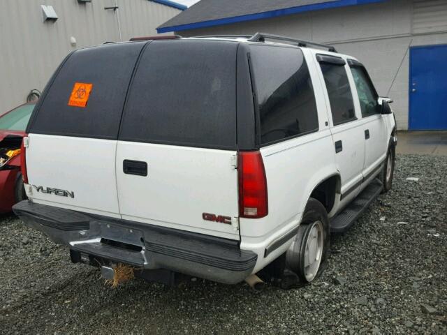 1GKEK13RXXJ756721 - 1999 GMC YUKON WHITE photo 4