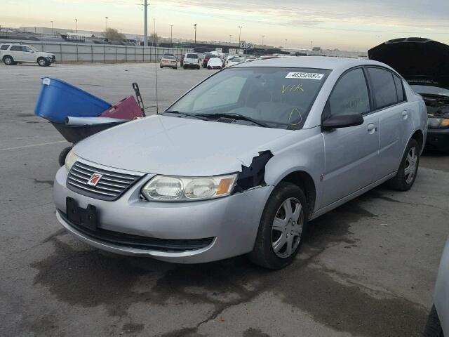 1G8AJ55F66Z155694 - 2006 SATURN ION LEVEL SILVER photo 2